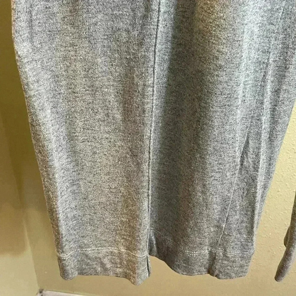 Myrine Antwerp Gray Atleisure Pants Elastic Waist Pull Up Seamed Lightweight XL - Picture 4 of 5